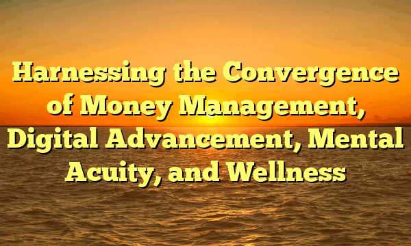 Harnessing the Convergence of Money Management, Digital Advancement, Mental Acuity, and Wellness
