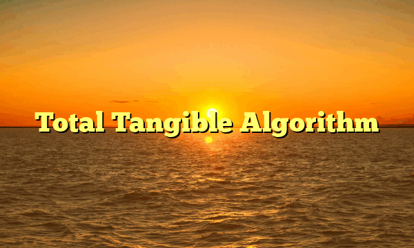 Total Tangible Algorithm