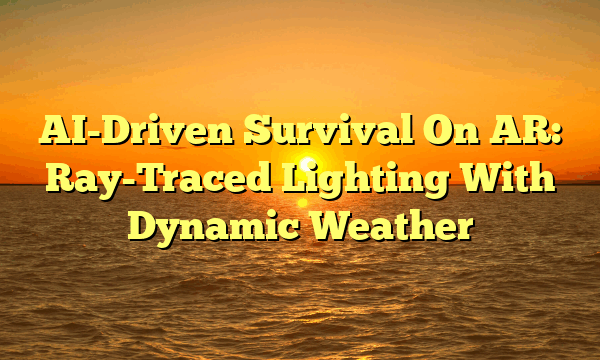 AI-Driven Survival On AR: Ray-Traced Lighting With Dynamic Weather