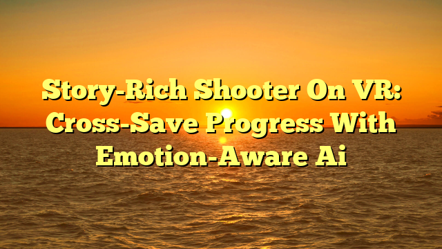 Story-Rich Shooter On VR: Cross-Save Progress With Emotion-Aware Ai