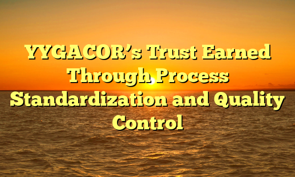 YYGACOR’s Trust Earned Through Process Standardization and Quality Control